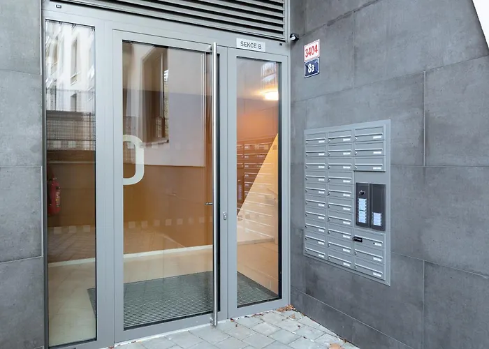 Apartman New In The With Parking Option Ostrava